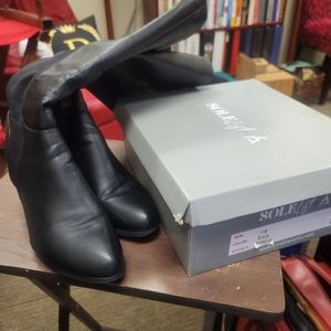 Black Riding Boots